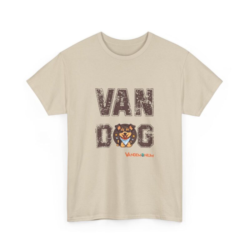 Van Dog T-shirt - Cute German Shepherd Puppy Wearing A Bandana