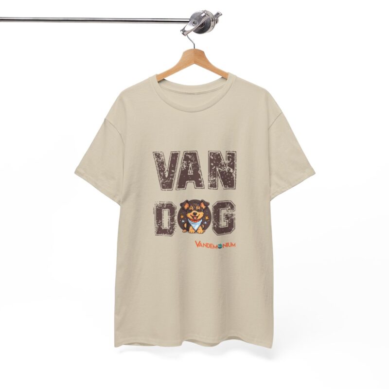 Van Dog T-shirt - Cute German Shepherd Puppy Wearing A Bandana