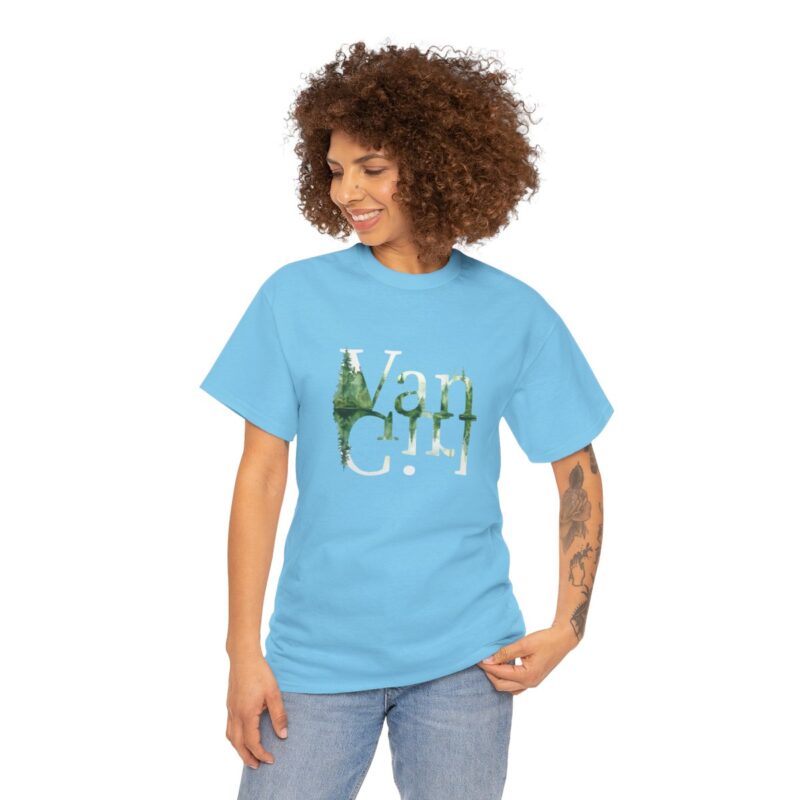 Outdoor Van Girl Heavy Cotton T-shirt