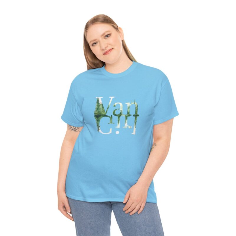 Outdoor Van Girl Heavy Cotton T-shirt