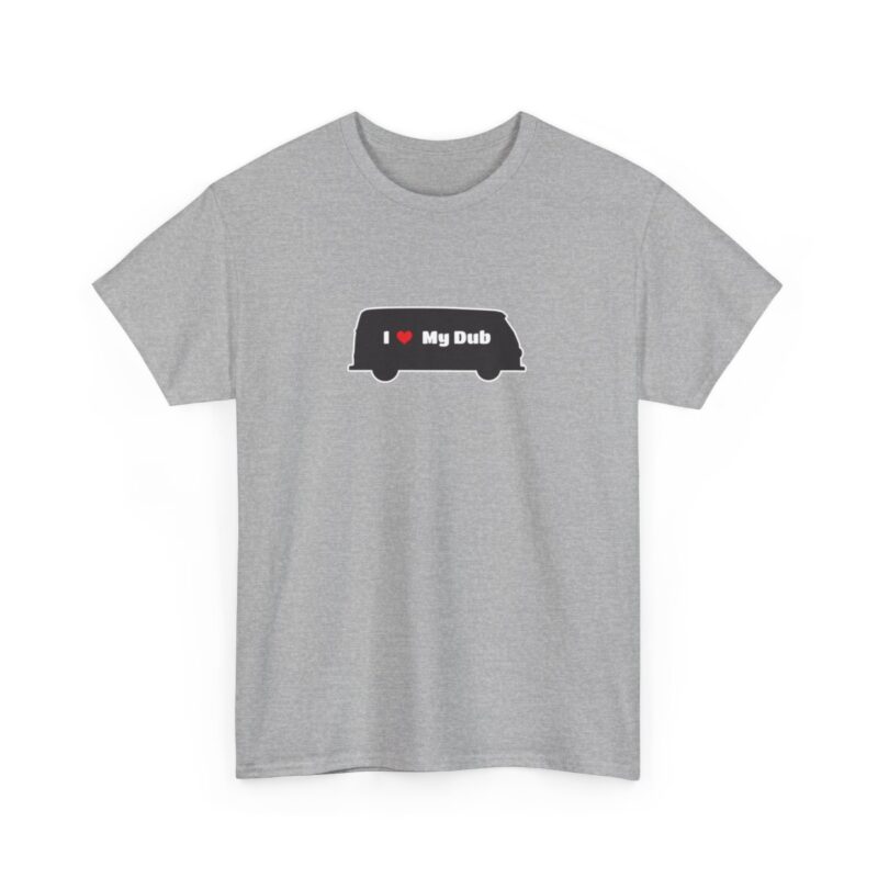 Dub Lover Tshirt - Vw T1 Split Screen/t2 Bay Window Campervan