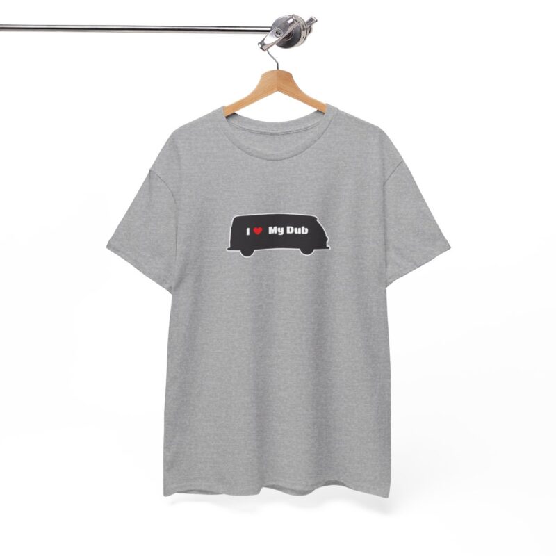 Dub Lover Tshirt - Vw T1 Split Screen/t2 Bay Window Campervan