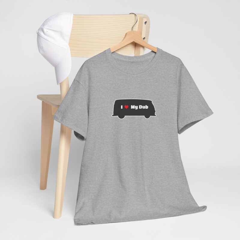 Dub Lover Tshirt - Vw T1 Split Screen/t2 Bay Window Campervan