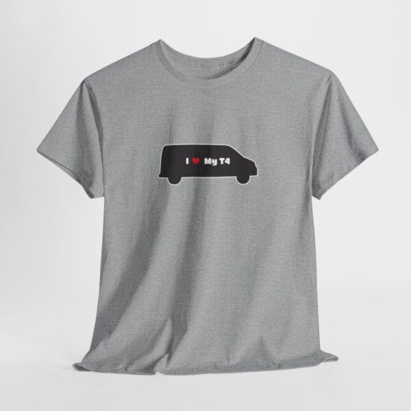 "i Love My T4" Vw Transporter T4 Campervan T-shirt