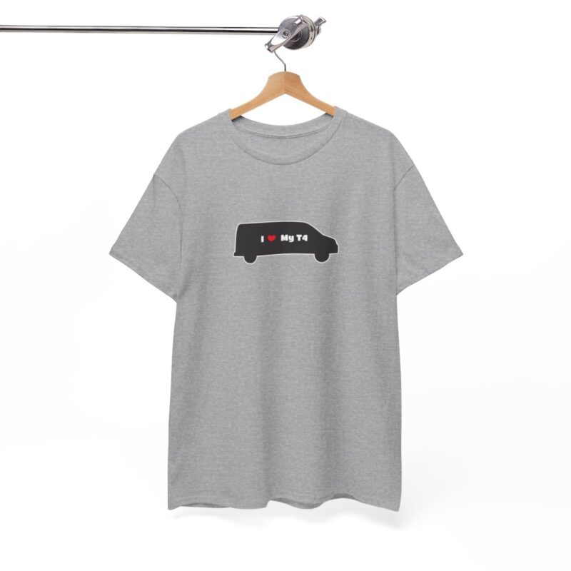 "i Love My T4" Vw Transporter T4 Campervan T-shirt