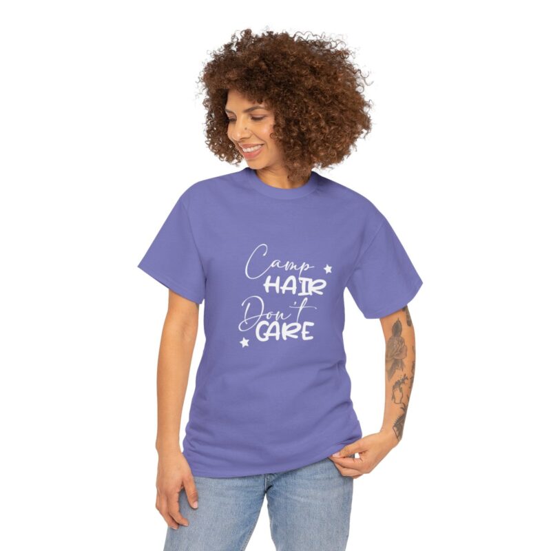 Camp Hair Don't Care Camping T-shirt