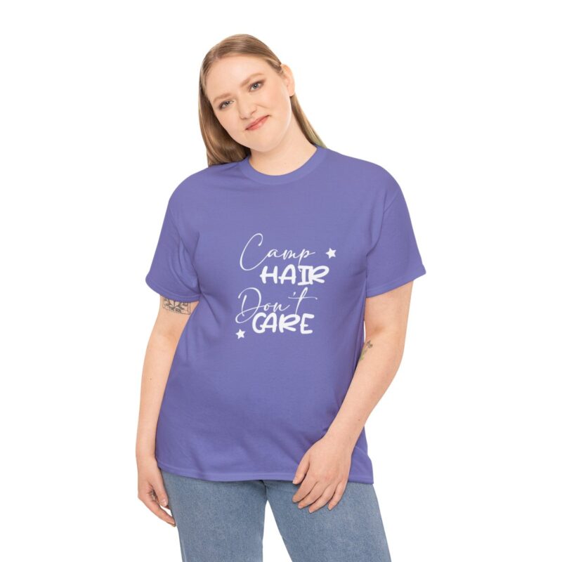 Camp Hair Don't Care Camping T-shirt