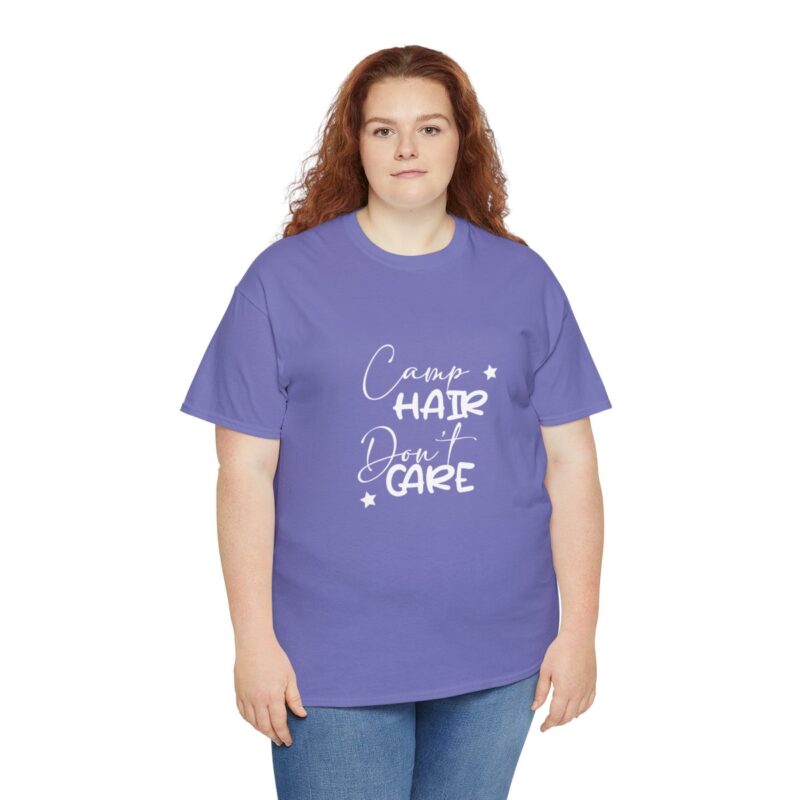 Camp Hair Don't Care Camping T-shirt