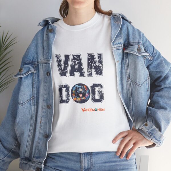 Van Dog T-shirt - Black Labrador, Flat Coated Retriever