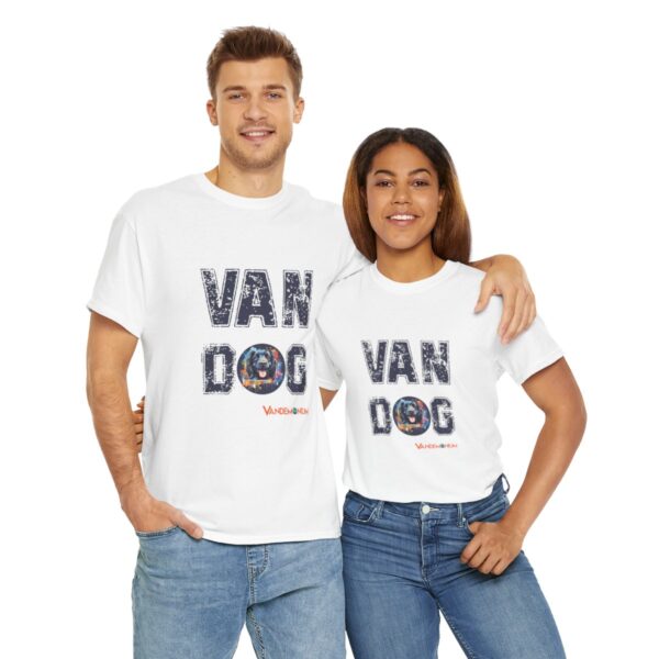 Van Dog T-shirt - Black Labrador, Flat Coated Retriever