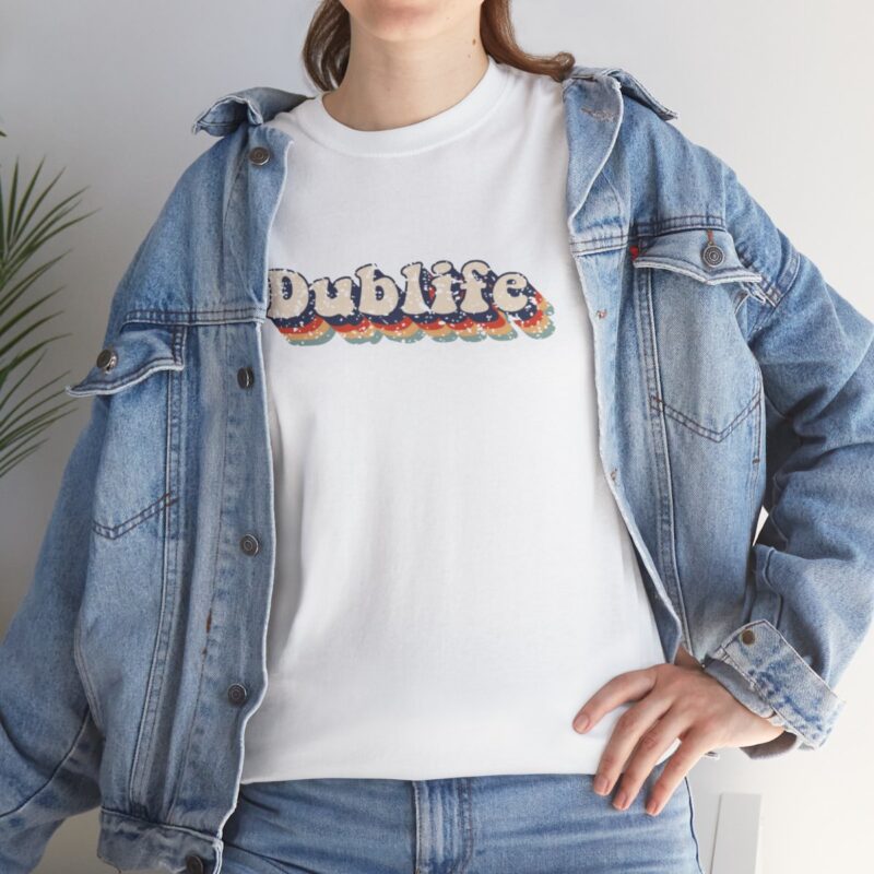 Vintage Dublife T-shirt - Nostalgic Vw Transporter-inspired