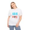 Van Dog T-shirt - Cute Terrier/collie Wearing Sunglasses