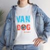 Van Dog T-shirt - Cute Terrier/collie Wearing Sunglasses