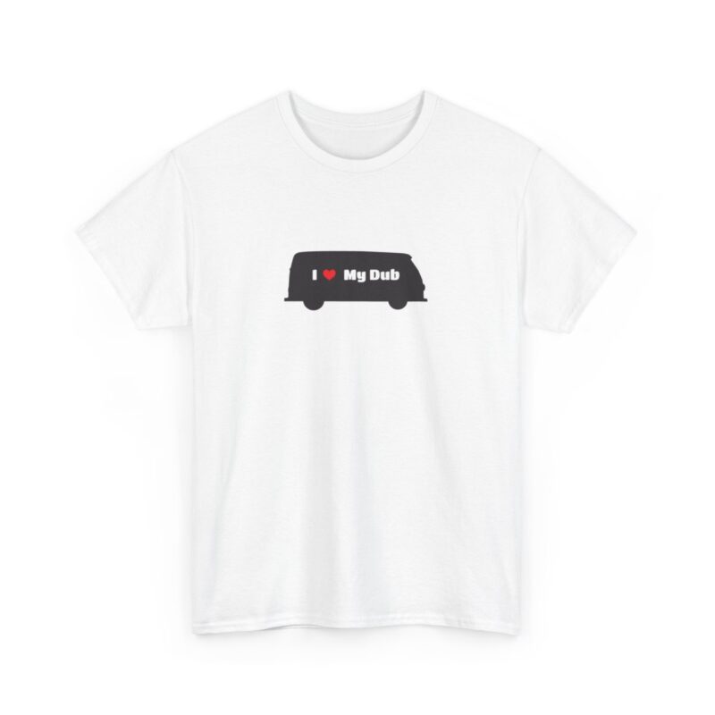 Dub Lover Tshirt - Vw T1 Split Screen/t2 Bay Window Campervan