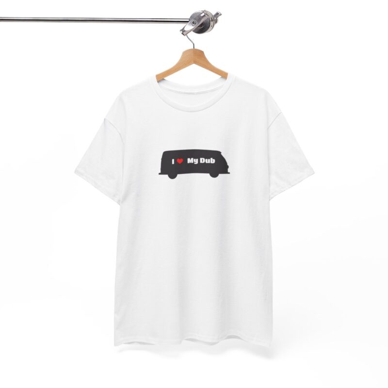 Dub Lover Tshirt - Vw T1 Split Screen/t2 Bay Window Campervan