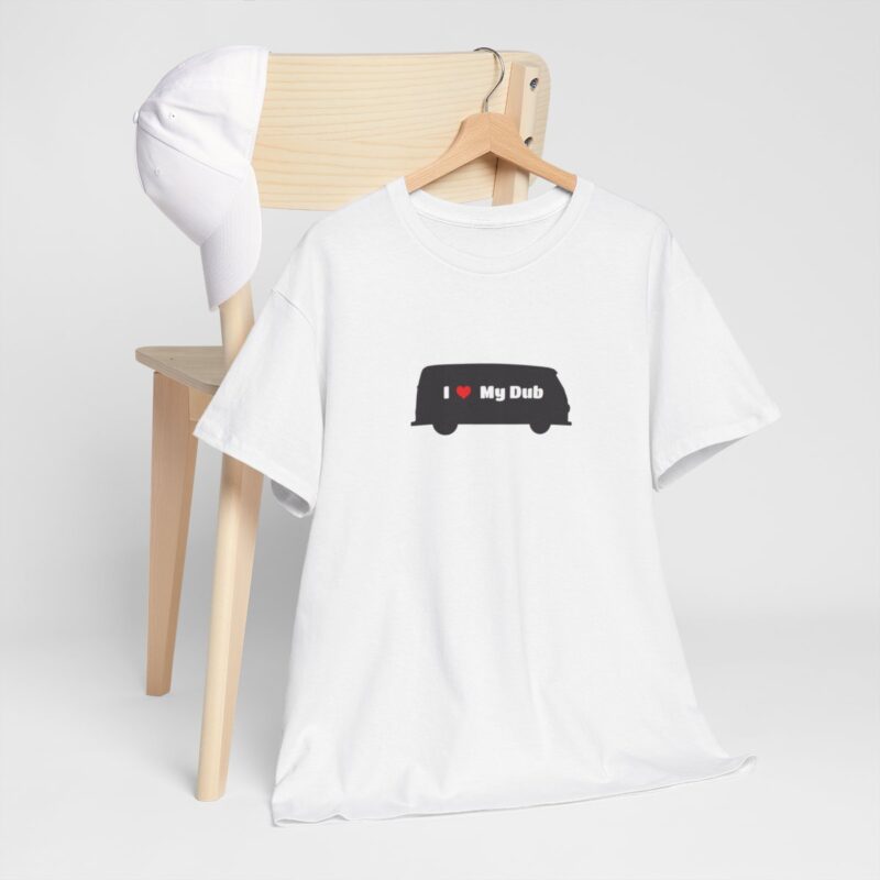 Dub Lover Tshirt - Vw T1 Split Screen/t2 Bay Window Campervan