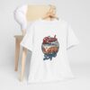 Dub Life Hippie Floral Volkswagen Campervan T-shirt