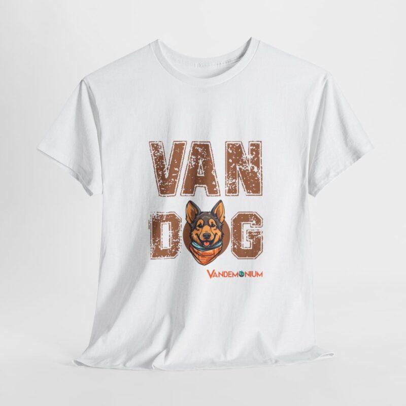 Van Dog T-shirt - German Shepherd Wearing A Bandana