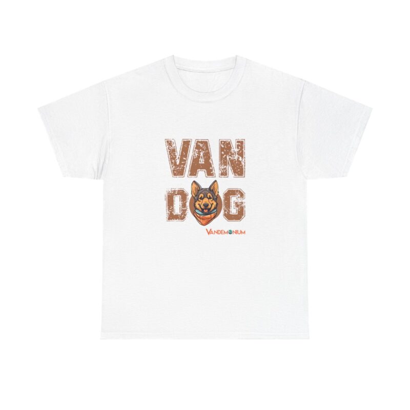 Van Dog T-shirt - German Shepherd Wearing A Bandana