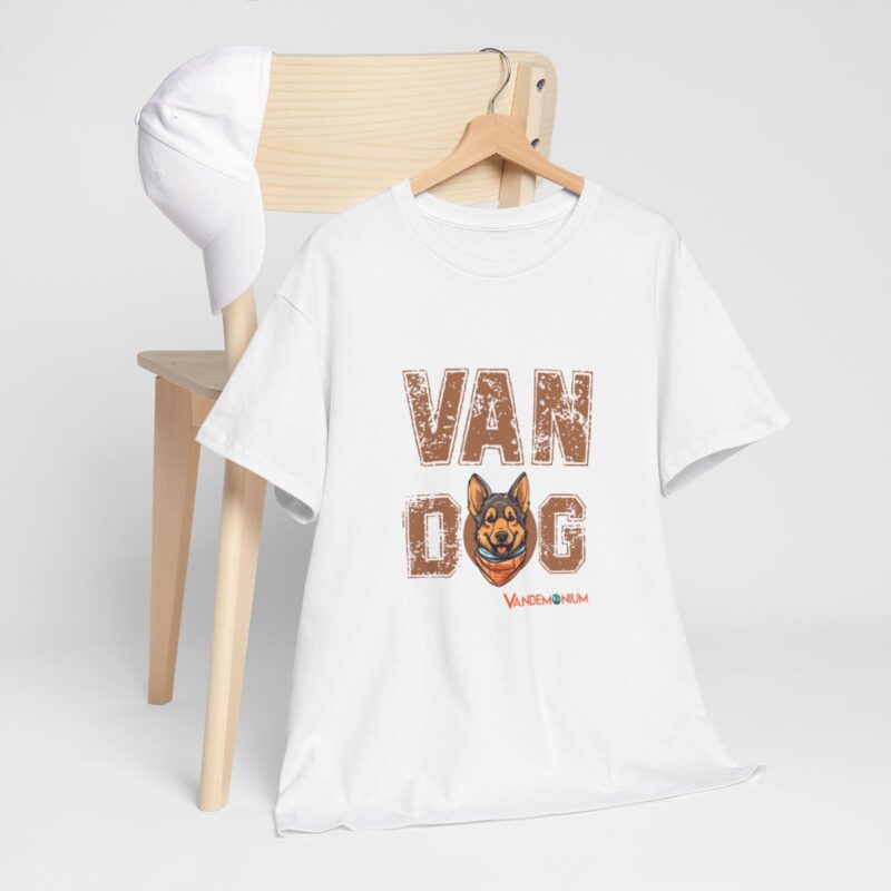 Van Dog T-shirt - German Shepherd Wearing A Bandana