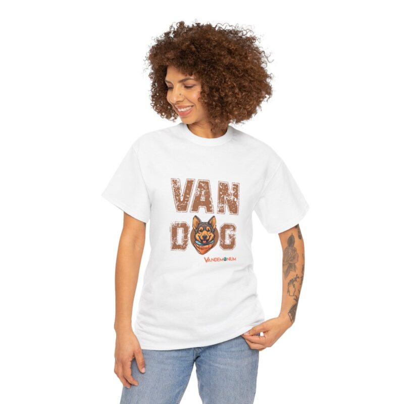 Van Dog T-shirt - German Shepherd Wearing A Bandana