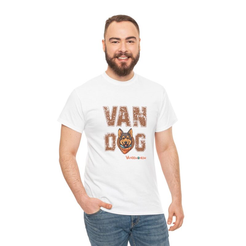 Van Dog T-shirt - German Shepherd Wearing A Bandana