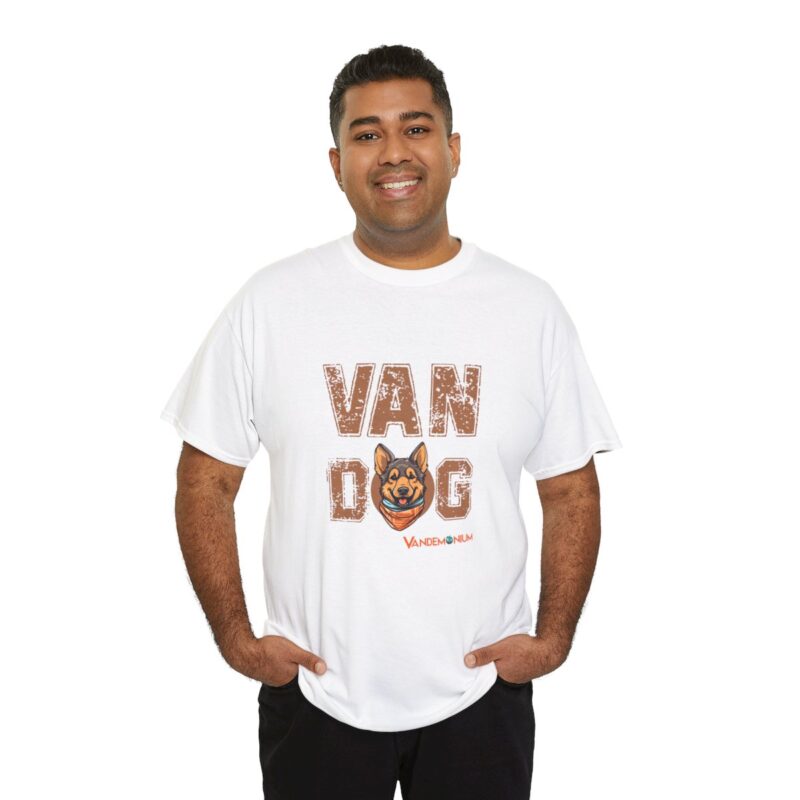 Van Dog T-shirt - German Shepherd Wearing A Bandana