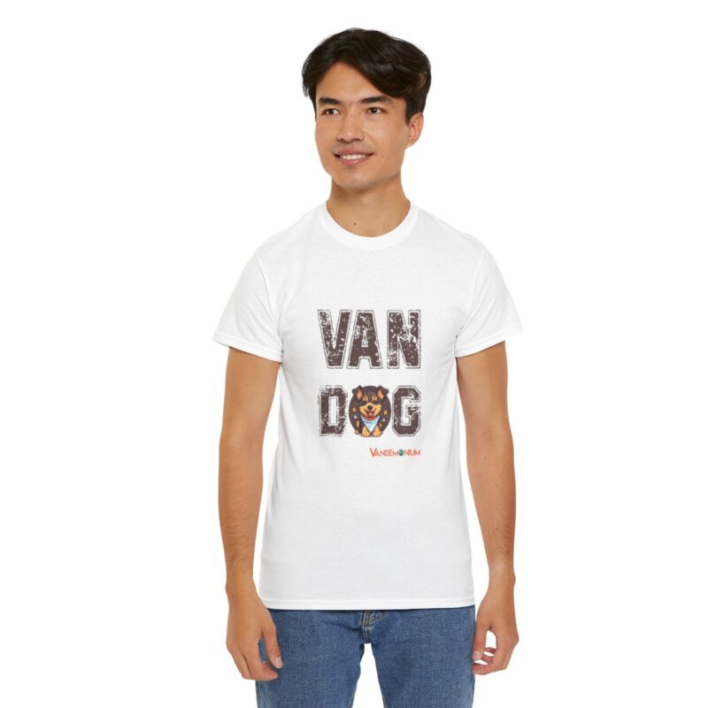 Van Dog T-shirt - Cute German Shepherd Puppy Wearing A Bandana