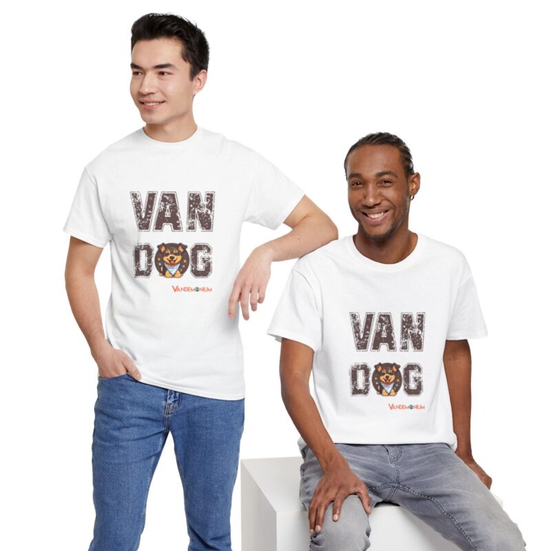 Van Dog T-shirt - Cute German Shepherd Puppy Wearing A Bandana