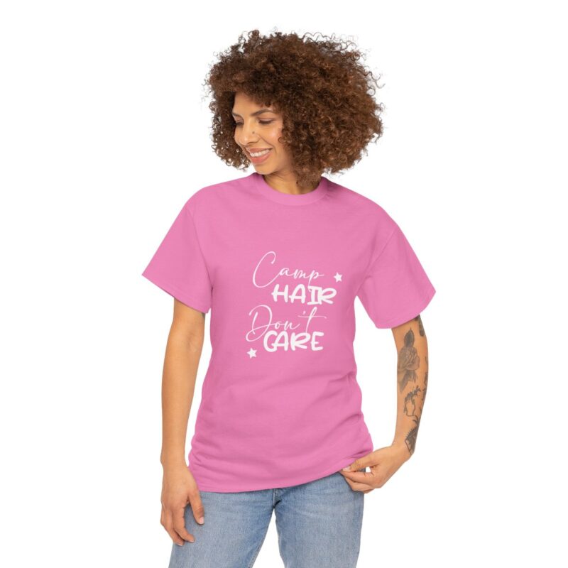 Camp Hair Don't Care Camping T-shirt