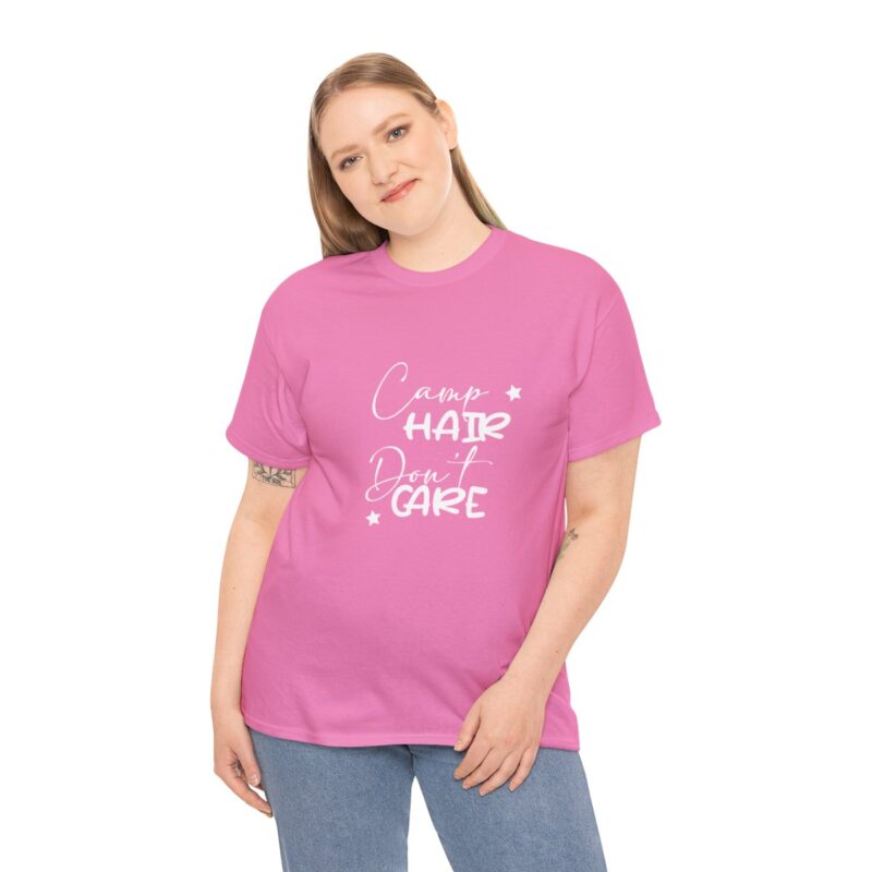 Camp Hair Don't Care Camping T-shirt