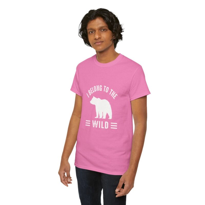 I Belong To The Wild Bear Camping T-shirt