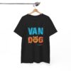 Van Dog T-shirt - Blonde German Shepherd Wearing Sunglasses