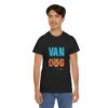 Van Dog T-shirt - Blonde German Shepherd Wearing Sunglasses