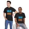 Van Dog T-shirt - Blonde German Shepherd Wearing Sunglasses