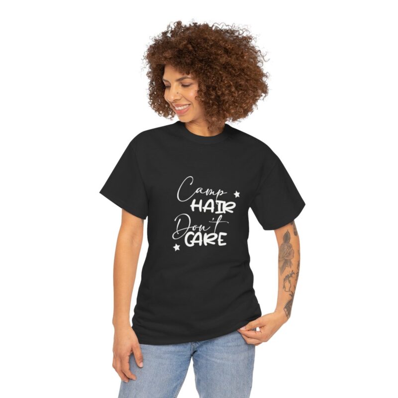 Camp Hair Don't Care Camping T-shirt