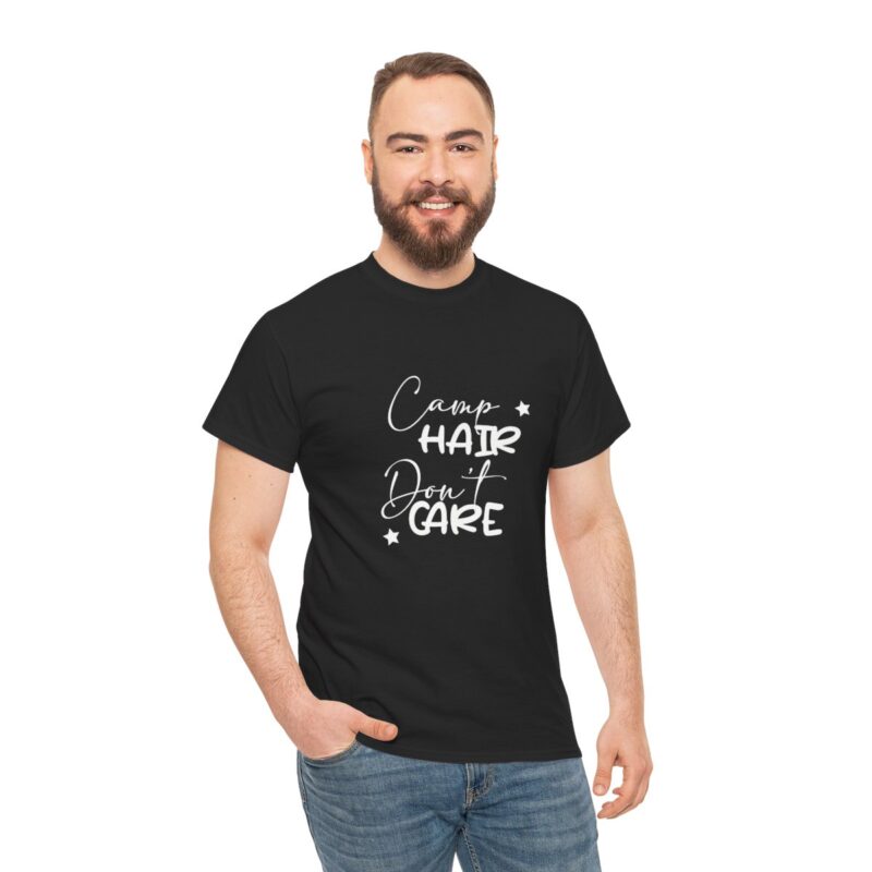 Camp Hair Don't Care Camping T-shirt