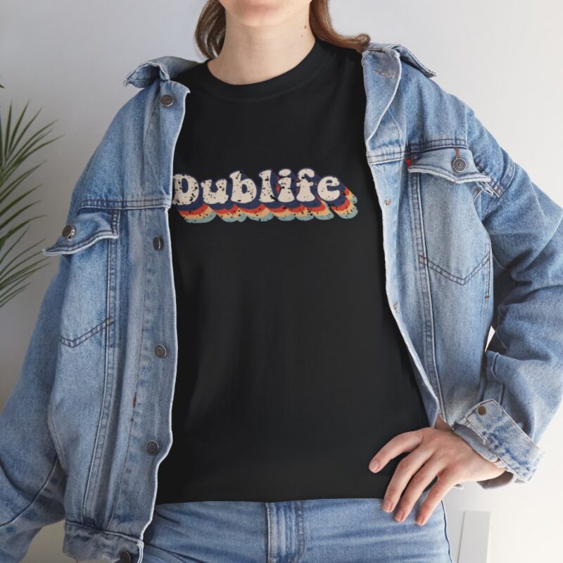 Vintage Dublife T-shirt - Nostalgic Vw Transporter-inspired