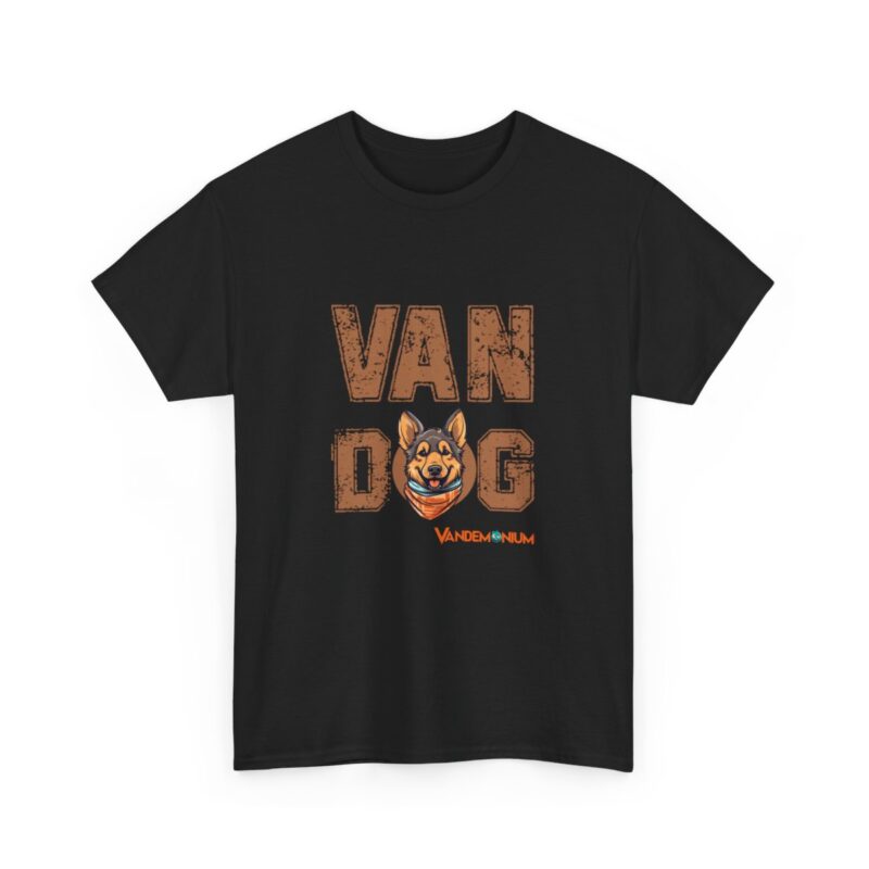 Van Dog T-shirt - German Shepherd Wearing A Bandana