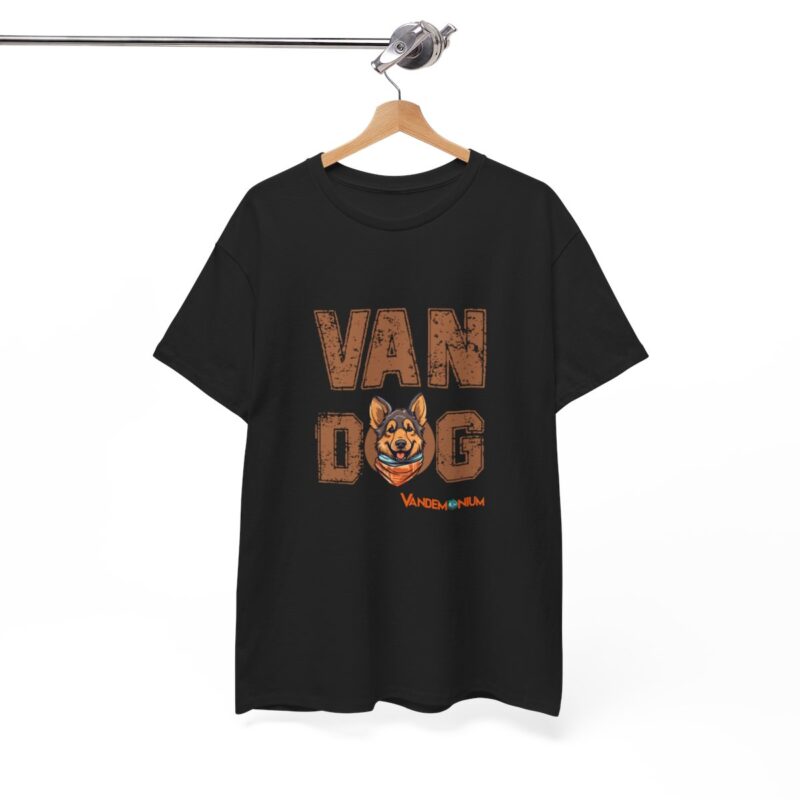 Van Dog T-shirt - German Shepherd Wearing A Bandana