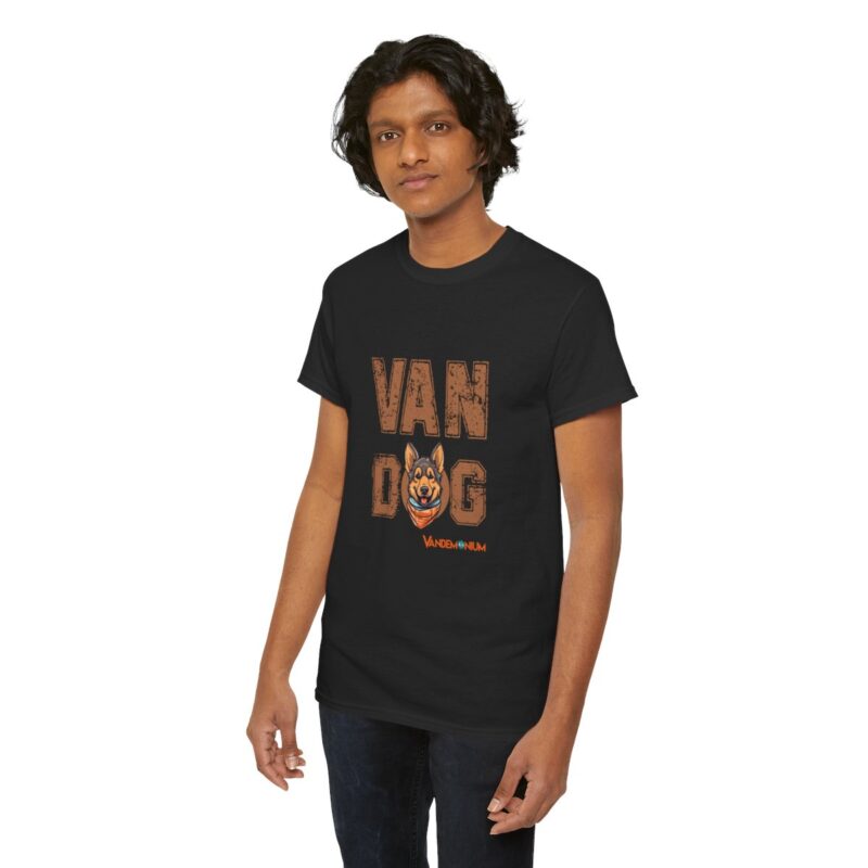 Van Dog T-shirt - German Shepherd Wearing A Bandana