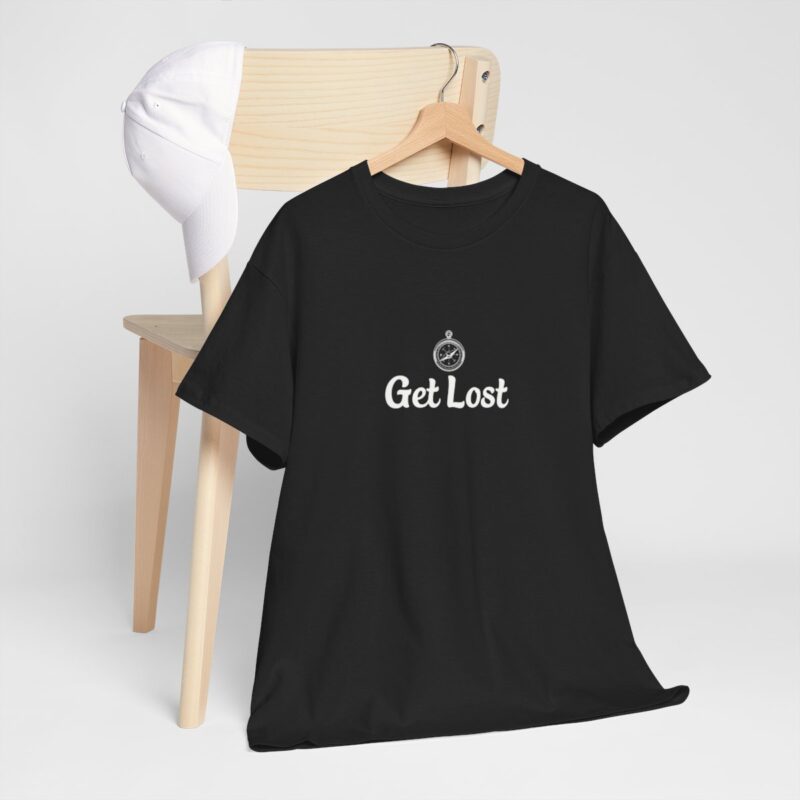 "get Lost" Compass Adventure T-shirt