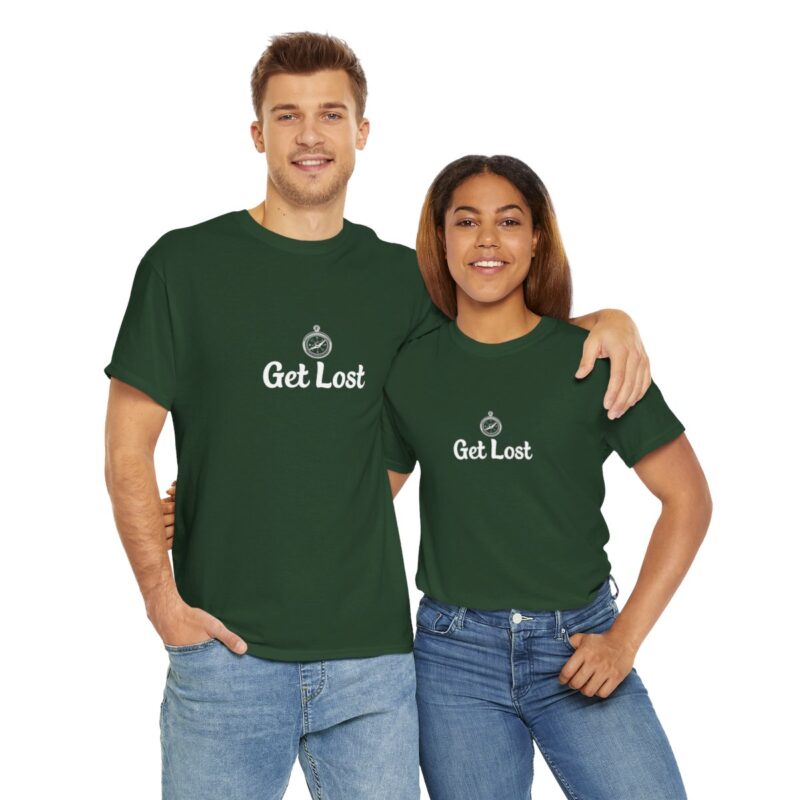 "get Lost" Compass Adventure T-shirt