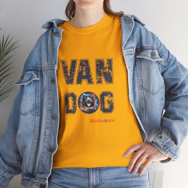 Van Dog T-shirt - Black Labrador, Flat Coated Retriever