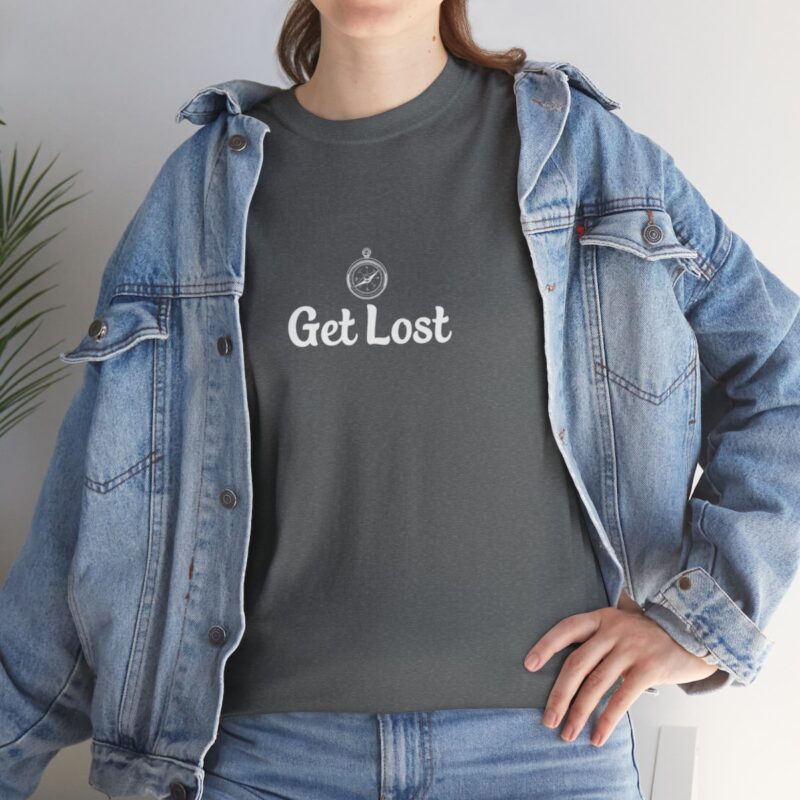 "get Lost" Compass Adventure T-shirt