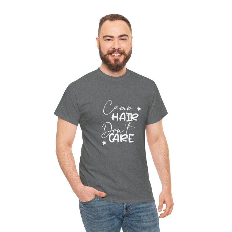 Camp Hair Don't Care Camping T-shirt