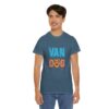 Van Dog T-shirt - Blonde German Shepherd Wearing Sunglasses