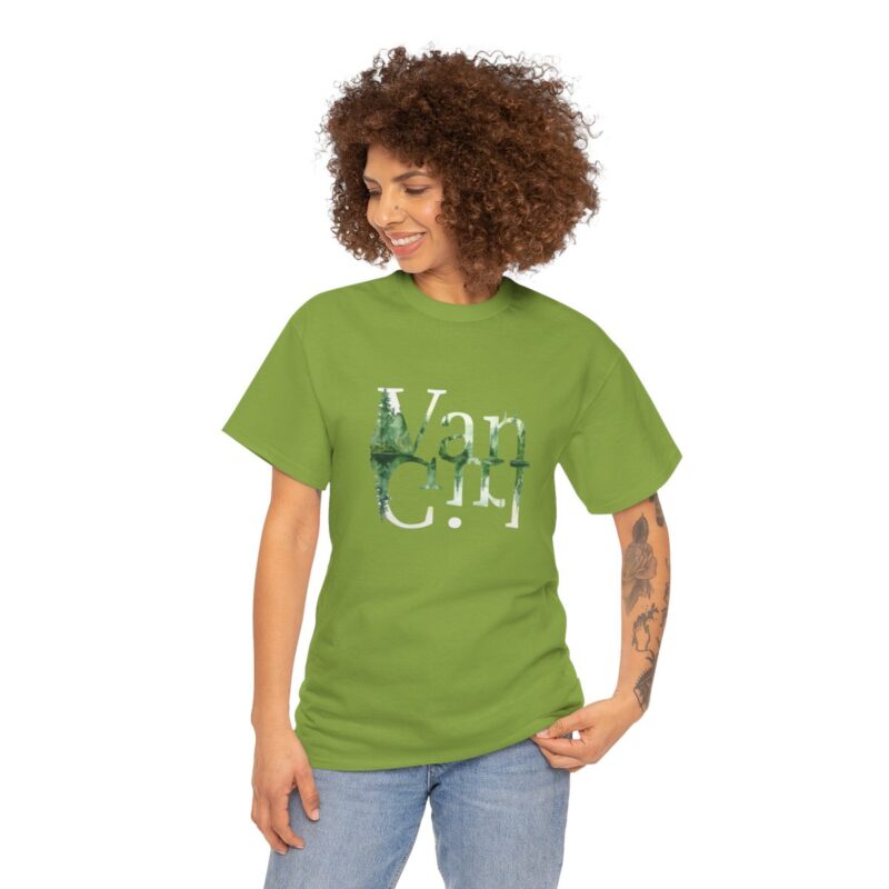 Outdoor Van Girl Heavy Cotton T-shirt