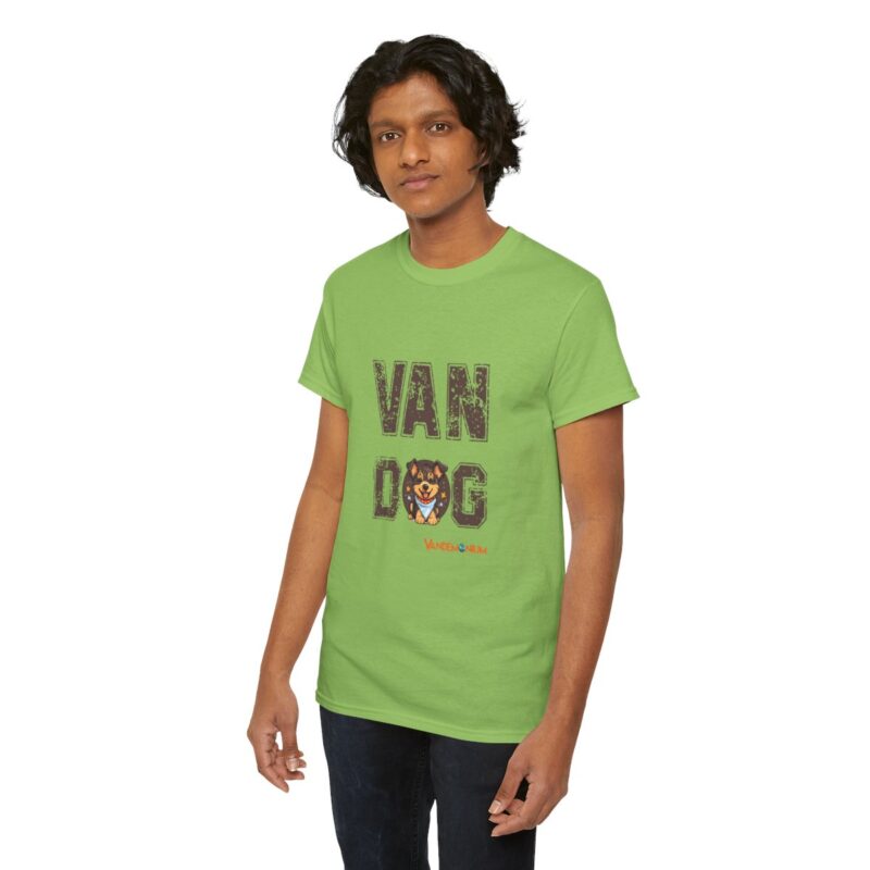 Van Dog T-shirt - Cute German Shepherd Puppy Wearing A Bandana