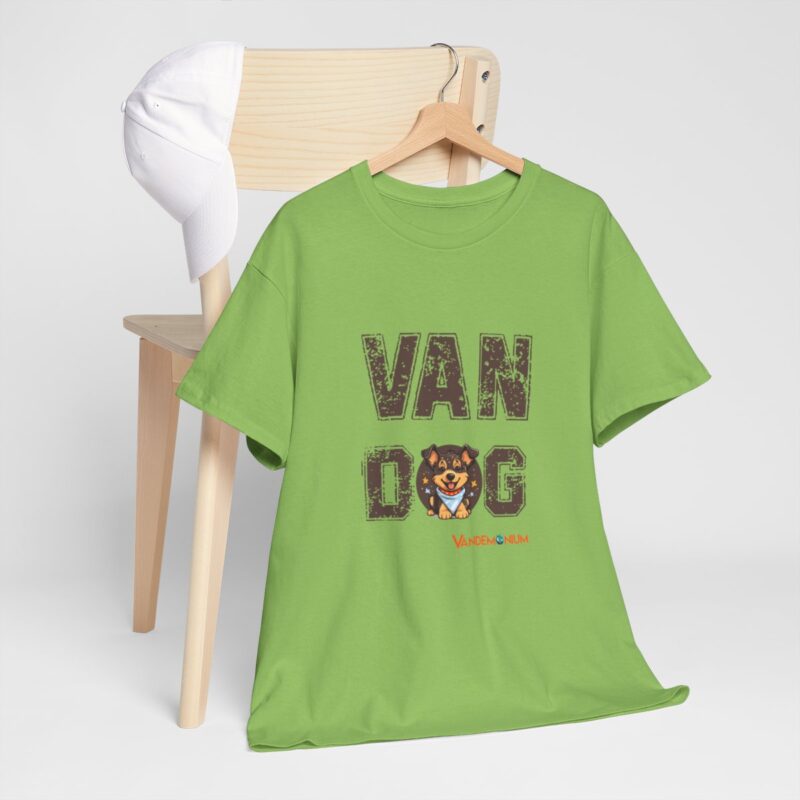 Van Dog T-shirt - Cute German Shepherd Puppy Wearing A Bandana